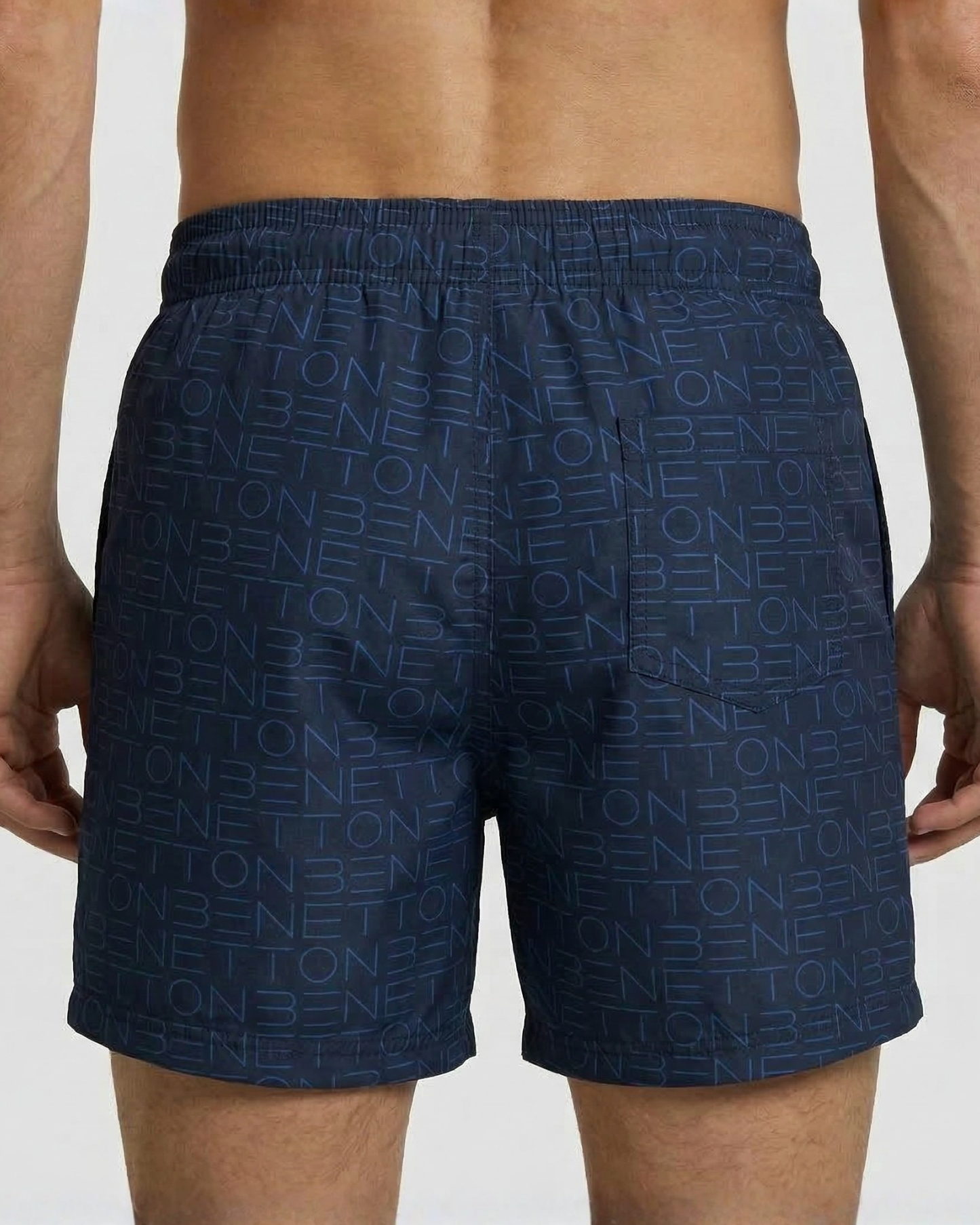 Benetton Men’s Cotton Boxer 01C4uclbox16i | 100% Cotton Comfortable Athleisure Boxers Navy