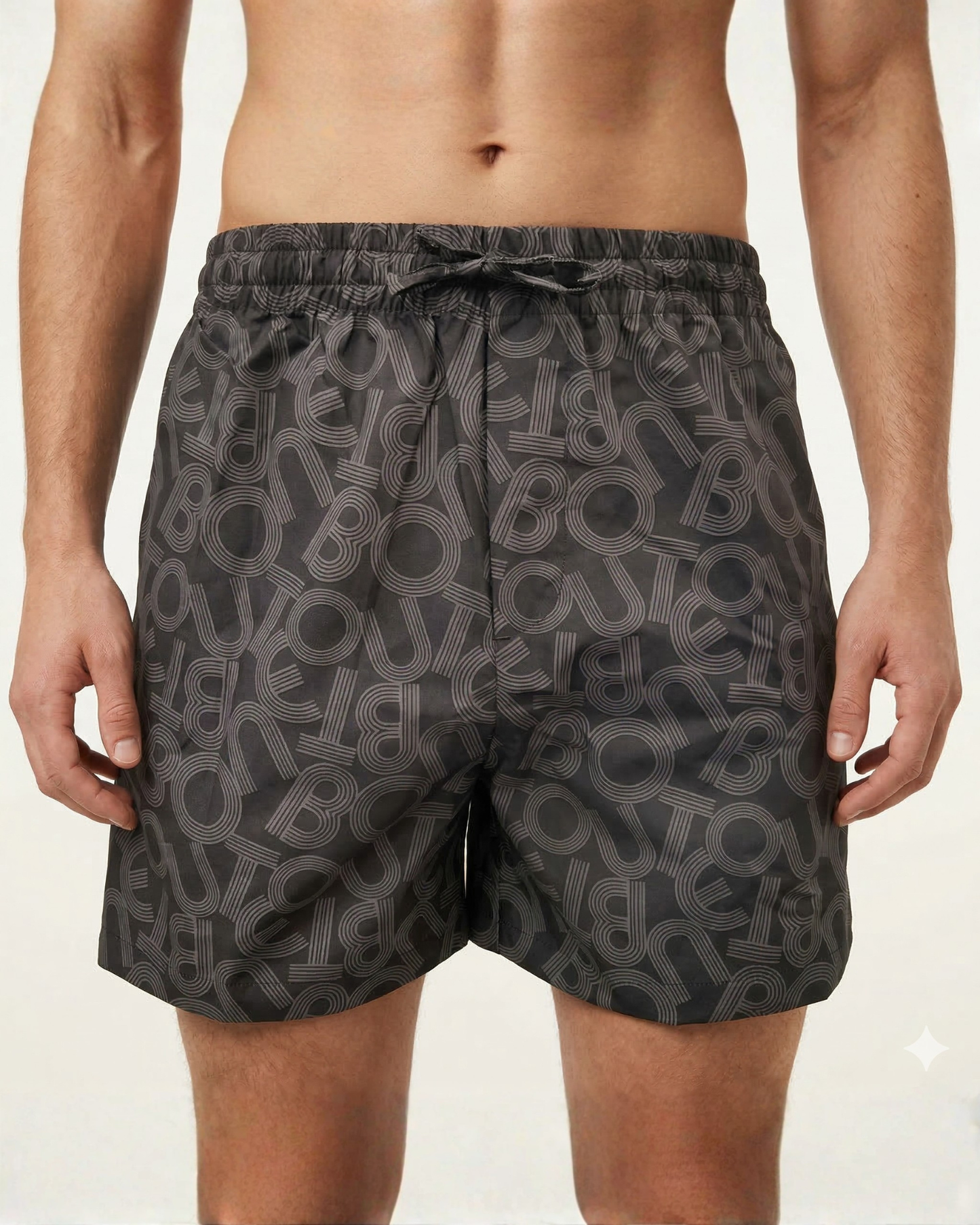 Benetton Men’s Cotton Boxer 01C4uclbox16i | 100% Cotton Comfortable Athleisure Boxers Grey