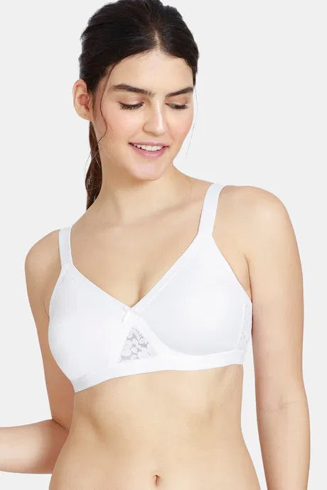 Zivame Non Padded Non Wired Bra | Py10hl White 32B