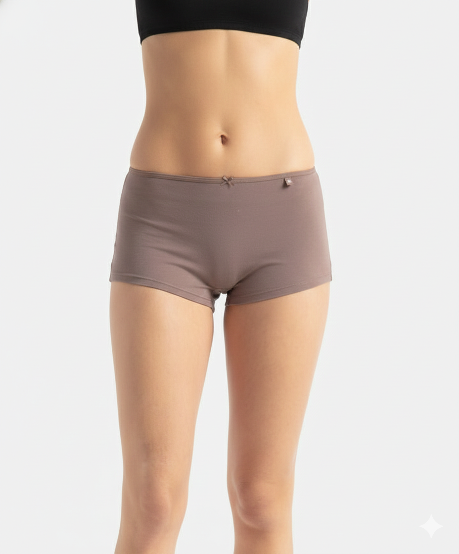 Jockey Women’s Boyleg Panty Pack | Comfortable Cotton Stretch Underwear | Soft Fit Fabric | SS04