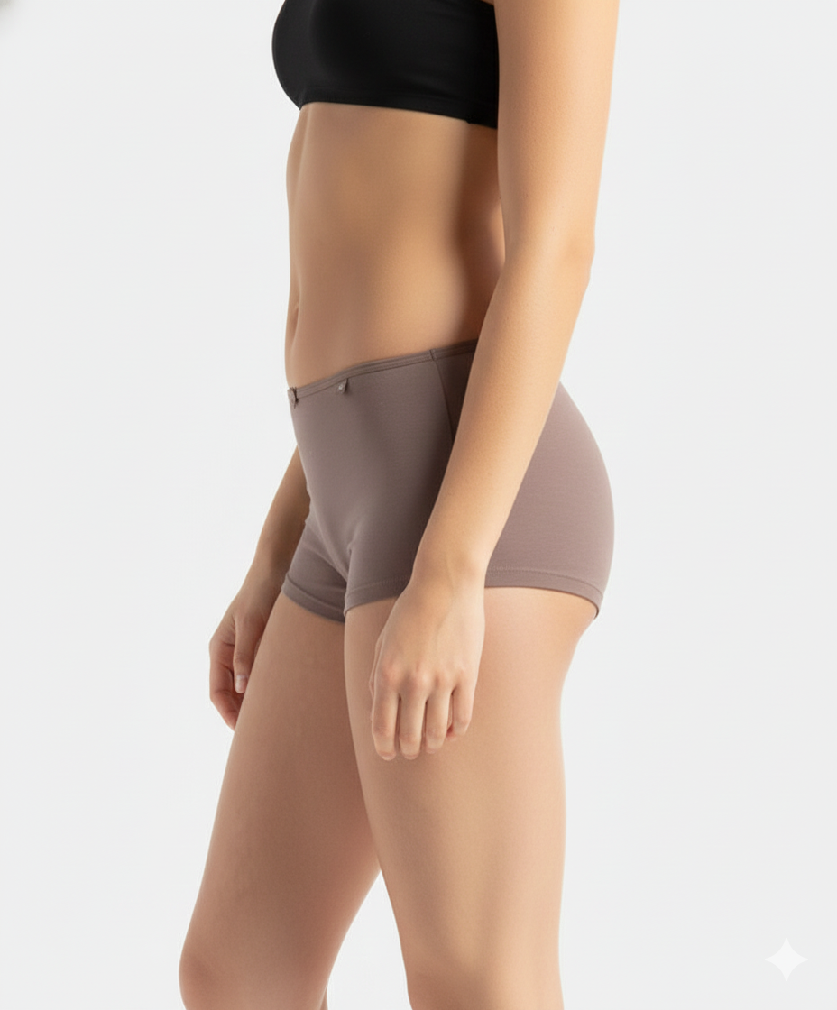 Jockey Women’s Boyleg Panty Pack | Comfortable Cotton Stretch Underwear | Soft Fit Fabric | SS04