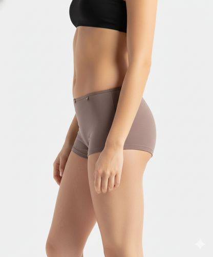 Jockey Women’s Boyleg Panty Pack | Comfortable Cotton Stretch Underwear | Soft Fit Fabric | SS04