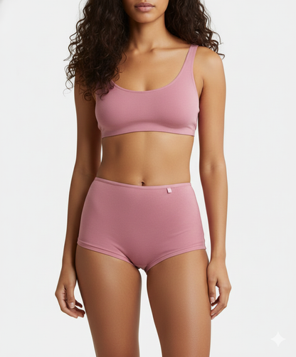 Jockey Women’s Boyleg Panty Pack | Comfortable Cotton Stretch Underwear | Soft Fit Fabric | SS04