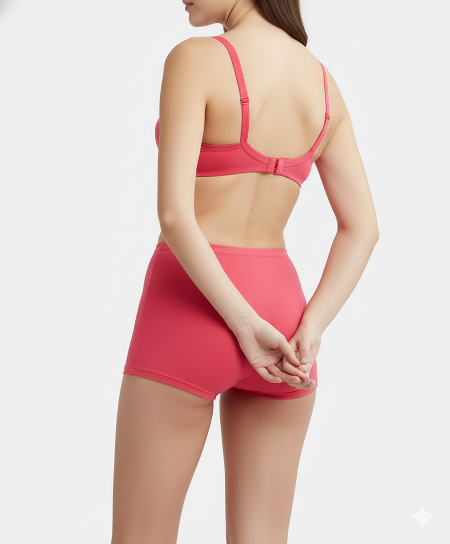 Jockey Women’s Boyleg Panty Pack | Comfortable Cotton Stretch Underwear | Soft Fit Fabric | SS04