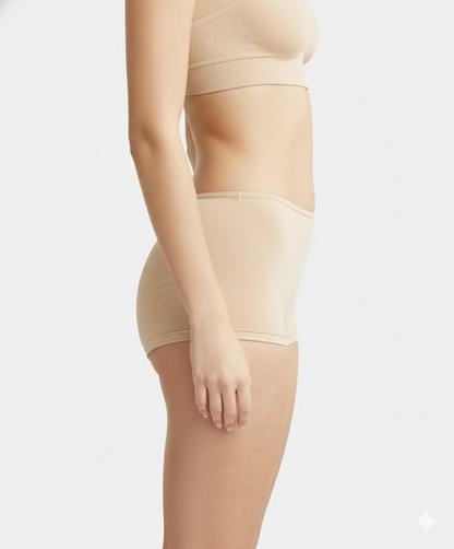 Jockey Women’s Boyleg Panty Pack | Comfortable Cotton Stretch Underwear | Soft Fit Fabric | SS04