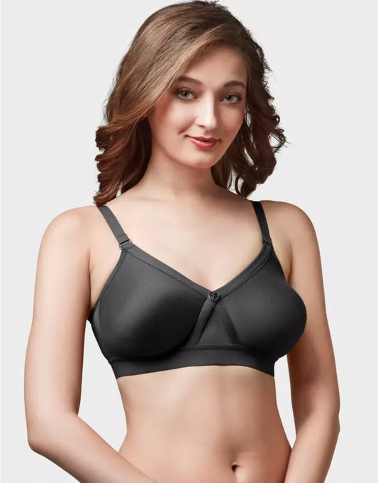 Trylo Women Non Padded Non Wired Seam Freedom Bra| Alpa