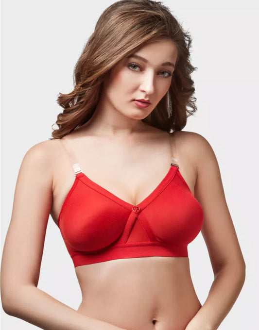 Trylo alpa stp women non padded non wired seam freedom bra-4