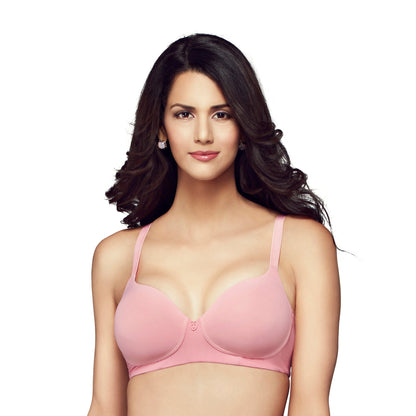 Trylo Women Padded Wired Cushion Care Bra| D.E.Light