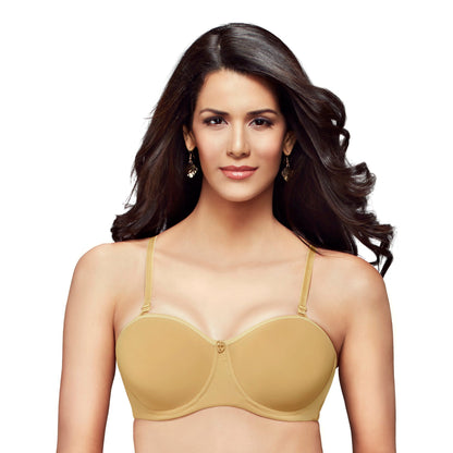 Trylo Padded Underwired Bra |Just Multi