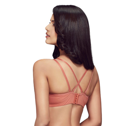 Trylo Padded Underwired Bra |Just Multi