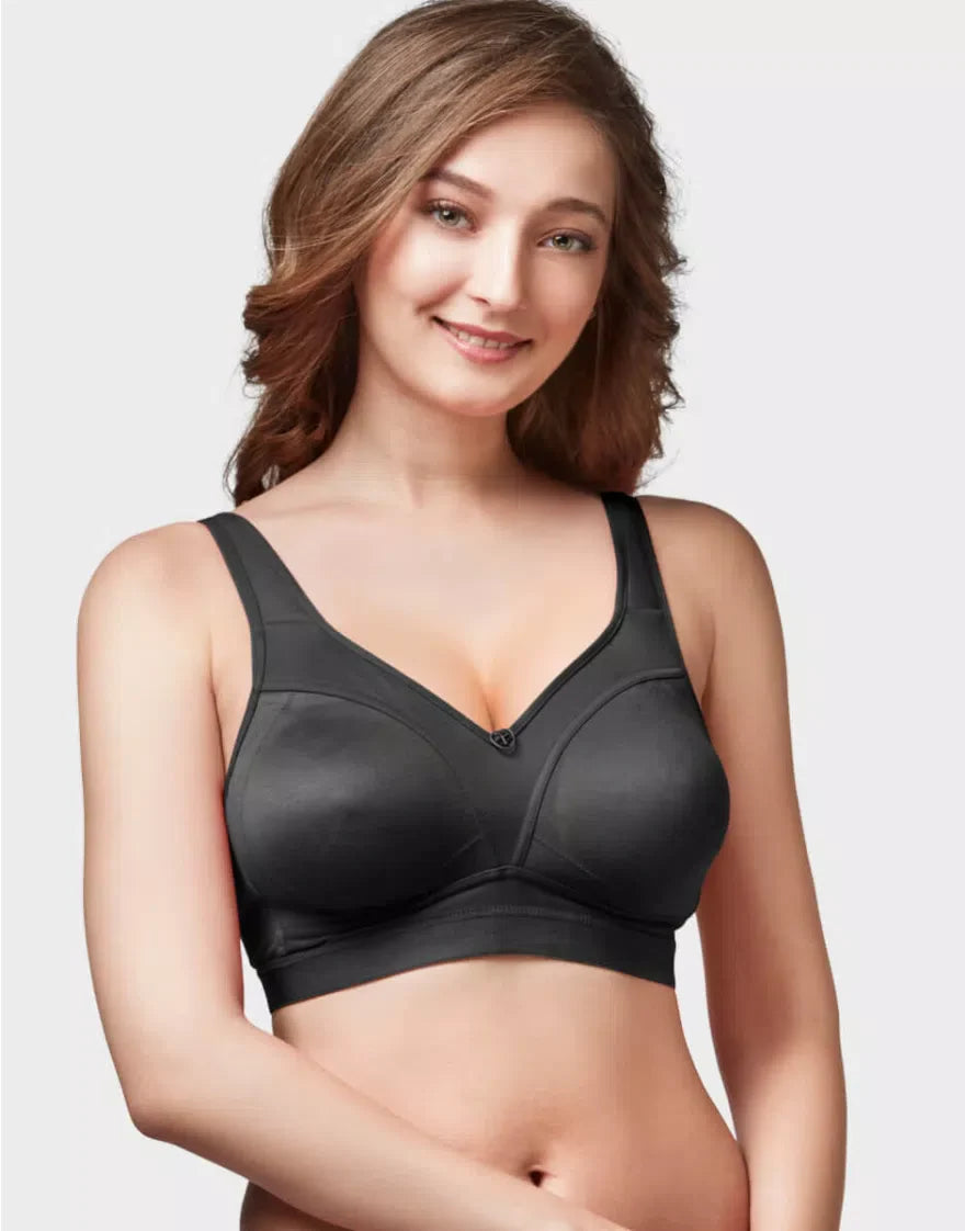 Trylo Omnimiser Women Predominantly cotton Non Wired Non Padded  Full Coverage Bra