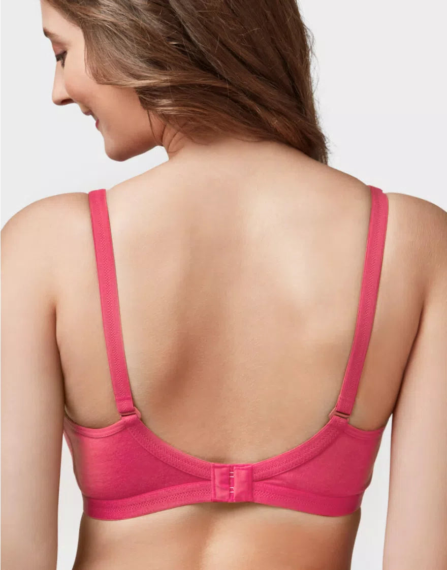 Trylo Women Non Wired Non Padded Full Coverage Bra| Rozi STP