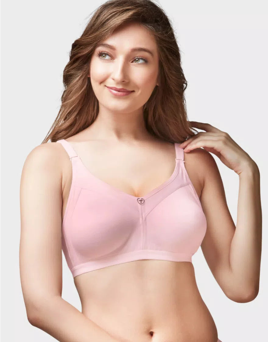 Trylo Women Non Wired Non Padded Full Coverage Bra| Rozi STP