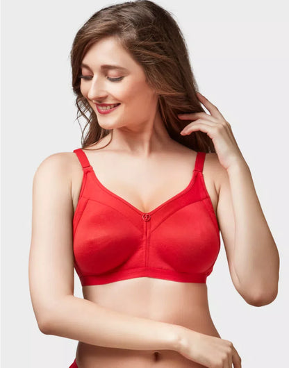 Trylo Women Non Wired Non Padded Full Coverage Bra| Rozi STP