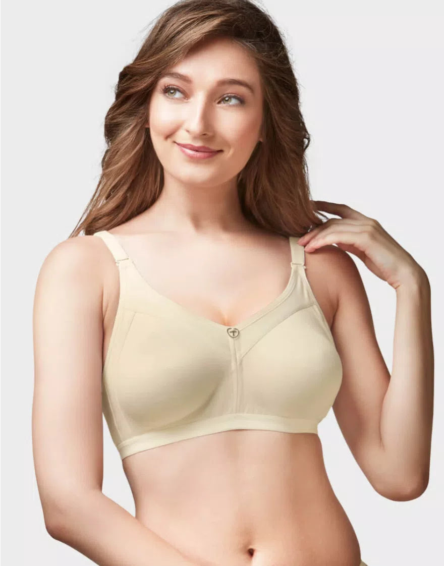 Trylo Women Non Wired Non Padded Full Coverage Bra| Rozi STP