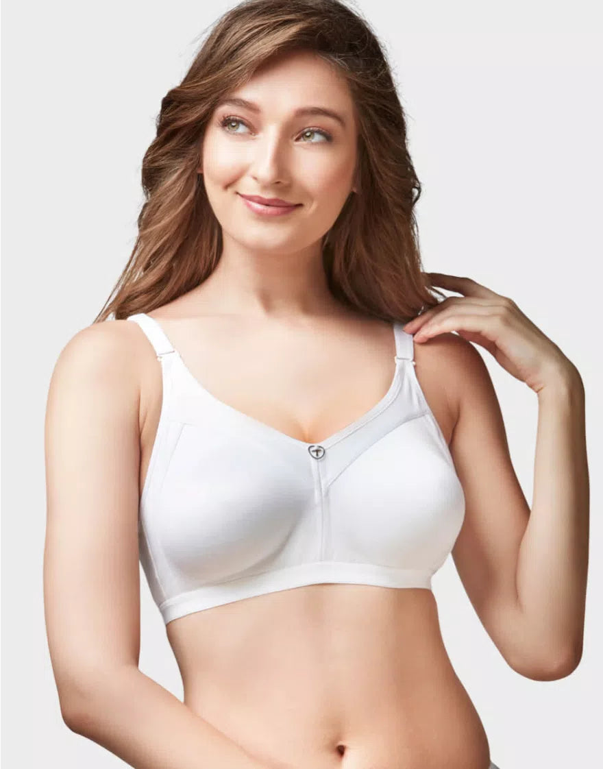 Trylo Women Non Wired Non Padded Full Coverage Bra| Rozi STP