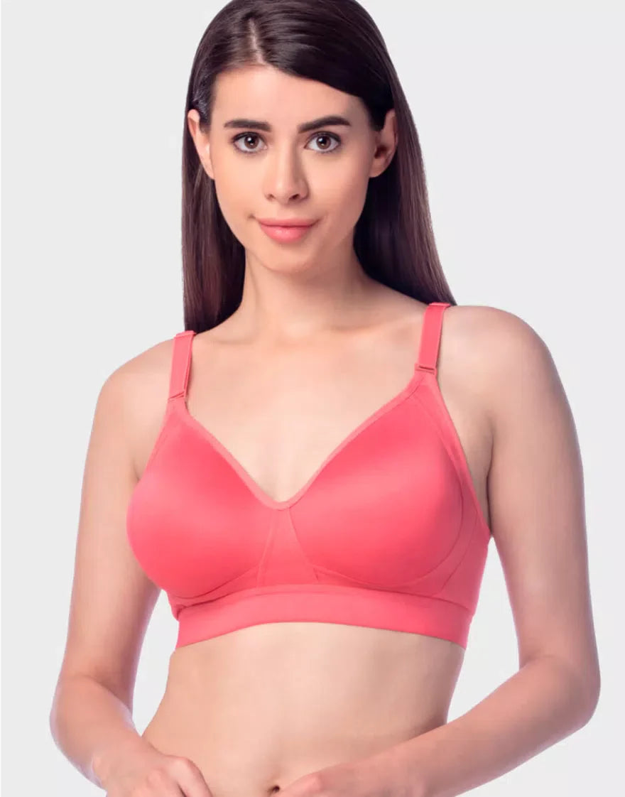 Trylo Women Non Wired Non Padded Full Coverage Bra | Simran