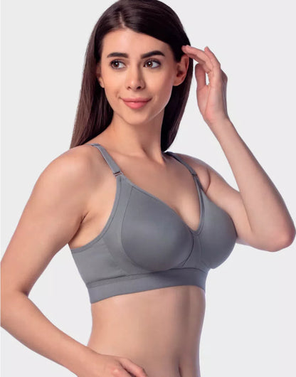 Trylo Women Non Wired Non Padded Full Coverage Bra | Simran