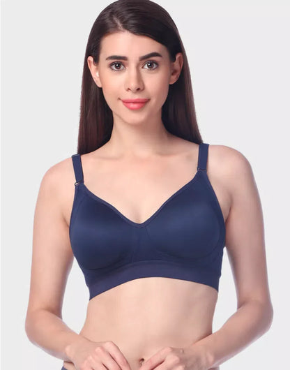 Trylo Women Non Wired Non Padded Full Coverage Bra-1 | Simran