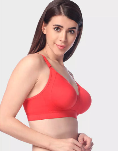 Trylo Women Non Wired Non Padded Full Coverage Bra-1 | Simran