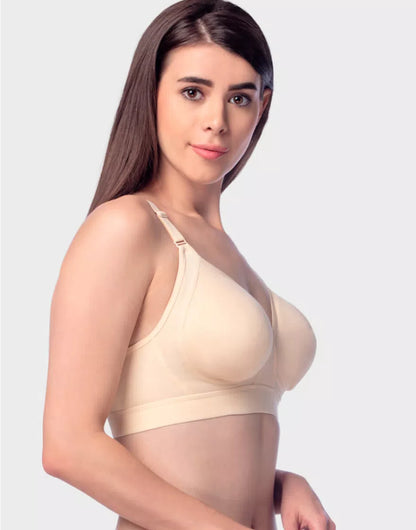 Trylo Women Non Wired Non Padded Full Coverage Bra-1 | Simran