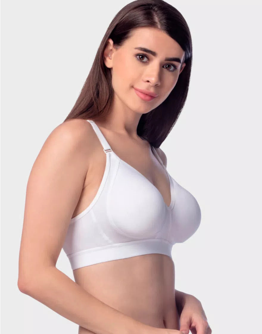 Trylo Women Non Wired Non Padded Full Coverage Bra-1 | Simran