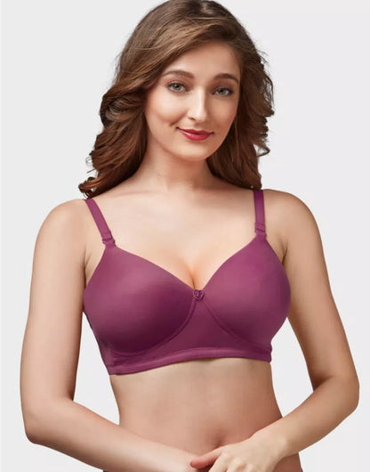 Trylo Women Non Wired Padded Full Coverage Bra-1 | Touche