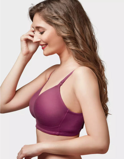 Trylo Women Non Wired Padded Full Coverage Bra-1 | Touche