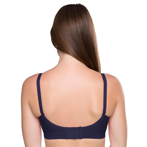 Trylo Krutika Plain Women’s Cotton Bra | Non-Padded Full Coverage | 100% Soft Cotton Comfort