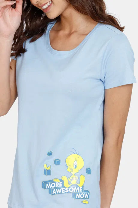 Zivame Shortyset Non Wired Nightwear | Zi62cb