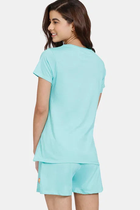 Zivame Shortyset Non Wired Nightwear | Zi62cb